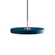 Umage Asteria hanglamp LED mini staal/petrol blauw