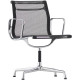 Vitra EA 104 stoel verchroomd, Netweave dark grey