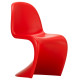 Vitra Panton chair stoel (nieuwe zithoogte) klassiek rood