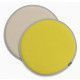 Vitra Seat Dot zitkussen parchment/yellow