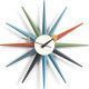 Vitra Sunburst Clock klok multi colour